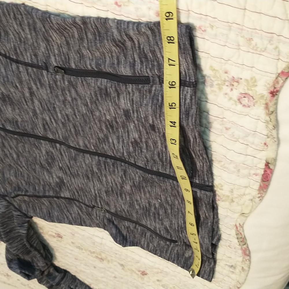 EUC Victoria's Sport Jacket, L, Dk Navy/Grey, Full Zip, Mesh Back, Thumb Holes - Picture 11 of 12